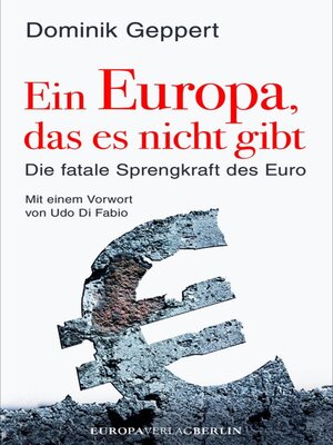 cover image of Ein Europa, das es nicht gibt